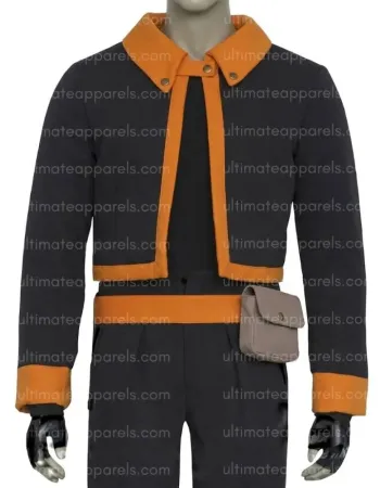 Animated Series Uchiha Obito Naruto Cropped Jacket