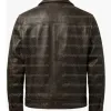 Walking Tall Dwayne Johnson Chris Vaughn Brown Leather Jacket Walking Tall Dwayne Johnson Chris Vaughn Brown Leather Jacket