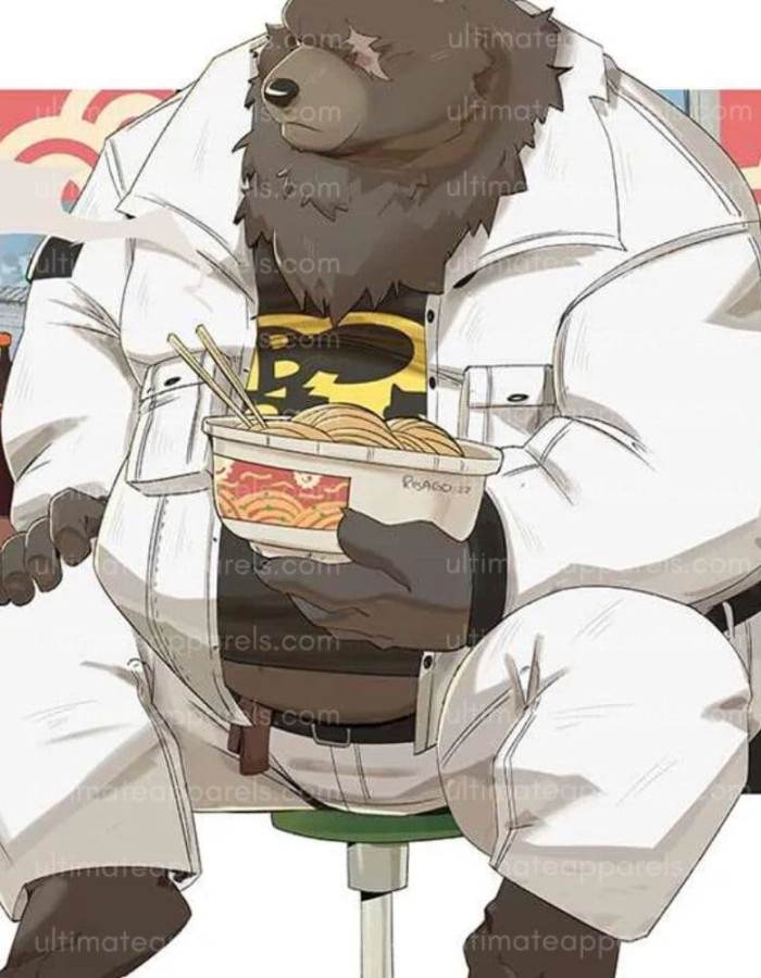 Zenless Zone Zero Ben Bigger White Costume Jacket