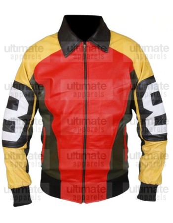 Michael Hoban 8 Ball Leather Jacket