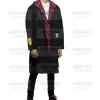 Alex Rider Otto Farrant Black Wool Trench Coat Alex Rider Otto Farrant Black Wool Trench Coat