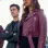 13 Reasons Why Alisha Boe (Jessica Davis) Maroon Leather Jacket