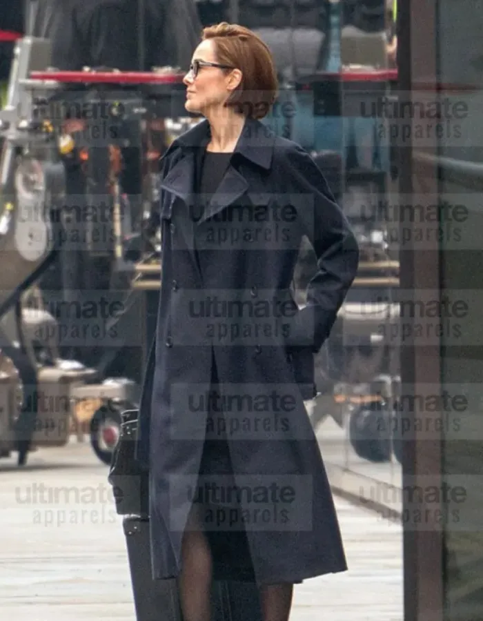 Anatomy of a Scandal Michelle Dockery (Kate Woodcroft) Black Coat Anatomy of a Scandal Michelle Dockery (Kate Woodcroft) Black Coat