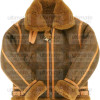 B3 Bomber Aviator Flying Bomber Shearling Leather Jacket B3 Bomber Aviator Flying Bomber Shearling Leather Jacket