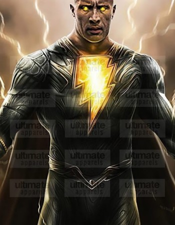 Black Adam Dwayne Johnson (Black Adam) Leather Jacket