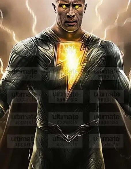 Black Adam Dwayne Johnson (Black Adam) Leather Jacket Black Adam Dwayne Johnson (Black Adam) Leather Jacket