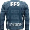 The Road To F9 Concert Vin Diesel Blue Leather Jacket The Road To F9 Concert Vin Diesel Blue Leather Jacket