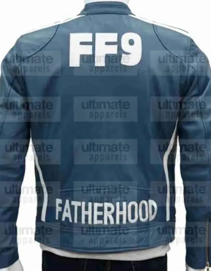 The Road To F9 Concert Vin Diesel Blue Leather Jacket The Road To F9 Concert Vin Diesel Blue Leather Jacket