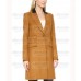 Manifest S02 Melissa Roxburgh (Michaela Stone) Brown Wool Coat