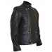 Men's Casual Slim fit Style Black Leather Jacket