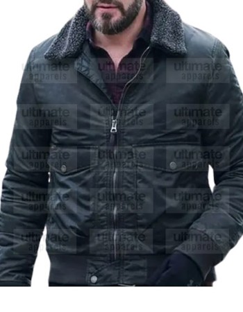 Chicago P.d. Patrick John Flueger (Adam Ruzek) Shearling Jacket