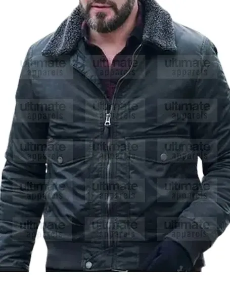 Chicago P.d. Patrick John Flueger (Adam Ruzek) Shearling Jacket Chicago P.d. Patrick John Flueger (Adam Ruzek) Shearling Jacket