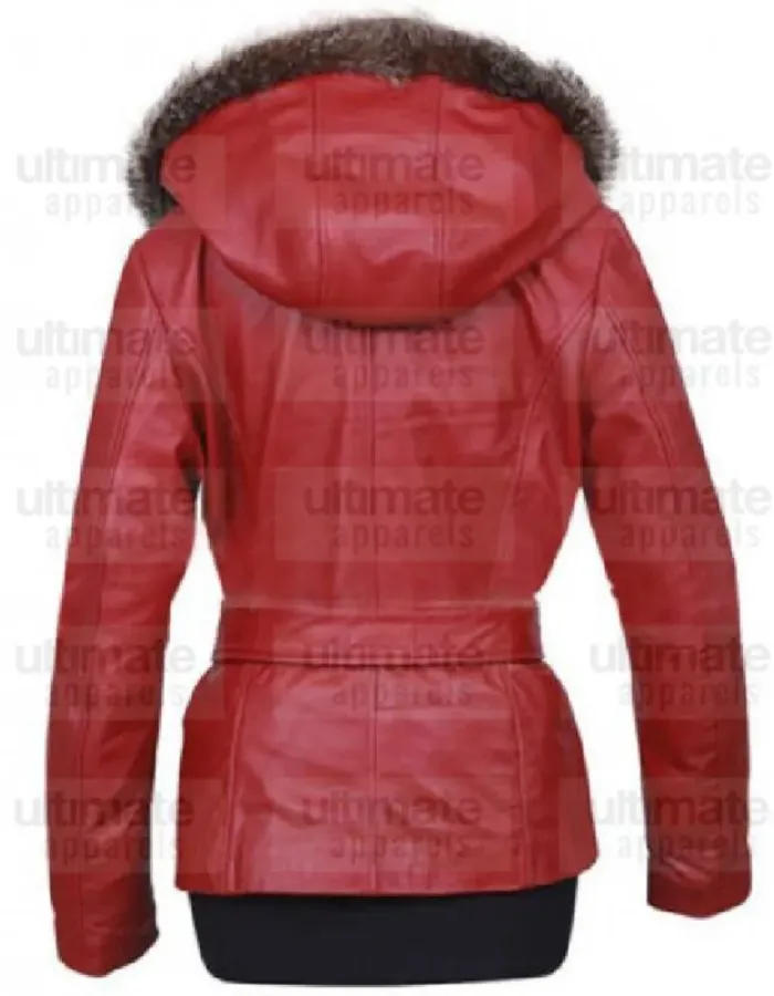 Christmas Chronicles 2 Goldie Hawn (Mrs. Claus) Shearling Coat