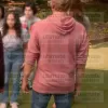 Cobra Kai S05 Johnny Lawrence (William Zabka) Pink Hoodie