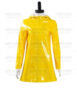 Coraline Dakota Fanning (Coraline Jones) Halloween Rain Coat
