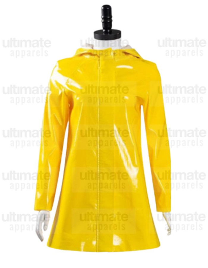 Coraline Dakota Fanning (Coraline Jones) Halloween Rain Coat Coraline Dakota Fanning (Coraline Jones) Halloween Rain Coat