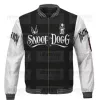 Death Row Records Snoop Dogg Black Varsity Jacket