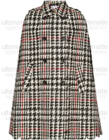 Inventing Anna Julia Garner (Anna Delvey) Leather Coat