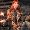 Don’t Look Up Jennifer Lawrence (Kate Dibiasky) Leopard Coat