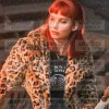 Don’t Look Up Jennifer Lawrence (Kate Dibiasky) Leopard Coat