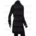 Men's Casual Double Breasted Slim Fit Trench Blazer Coat