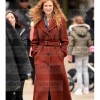 The Undoing Nicole Kidman Grace Fraser Red Wool Coat