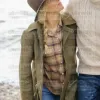Anatomy of a Scandal Sienna Miller (Sophie Whitehouse) Green Jacket