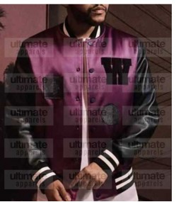 The Weekend H&M Purple Bomber Jacket