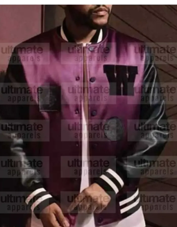 The Weekend H&M Purple Bomber Jacket The Weekend H&M Purple Bomber Jacket