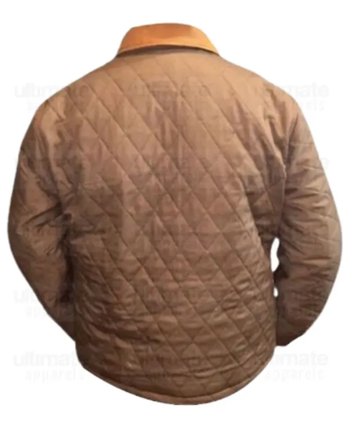 Yellowstone Kevin Costner (John Dutton) Brown Cotton Jacket