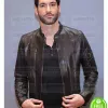 LUCIFER TOM ELLIS (LUCIFER MORNINGSTAR) BROWN LEATHER JACKET LUCIFER TOM ELLIS (LUCIFER MORNINGSTAR) BROWN LEATHER JACKET