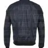 Men's Fashion Blue Bomber Leather Jacket Men's Fashion Blue Bomber Leather Jacket