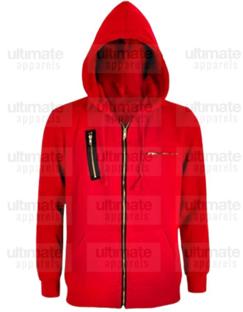 Money Heist La Casa De Papel Red Hoodie Costume