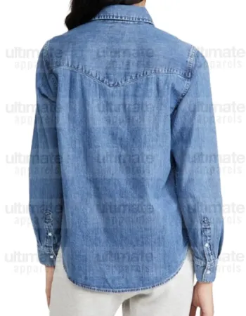 Midnight Mass Annabeth Gish (Sarah Gunning) Denim Jacket