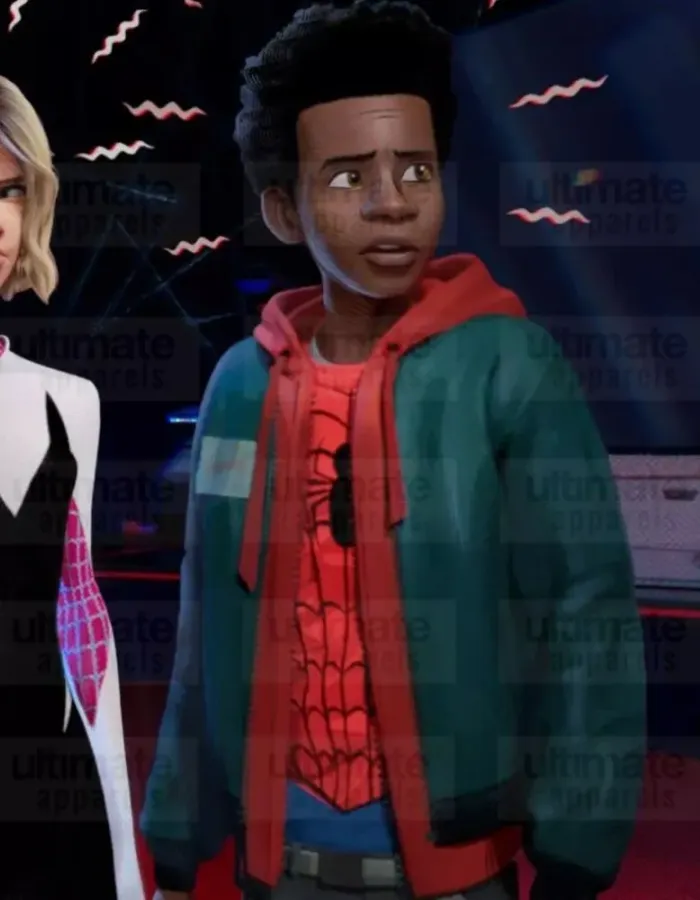 Spider-Man: Into the Spider-Verse Miles Morales Jacket Spider-Man: Into the Spider-Verse Miles Morales Jacket