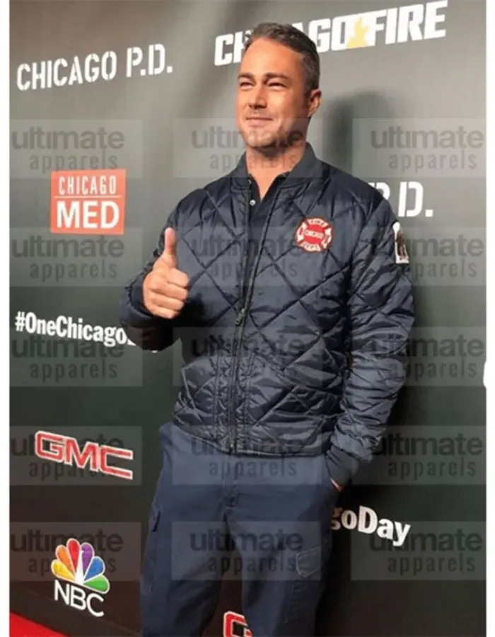 Chicago Fire Taylor Kinney (Kelly Severide) Bomber Jacket