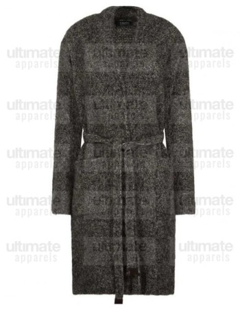 The Undoing Nicole Kidman (Grace Fraser) Grey Wool Cardigan