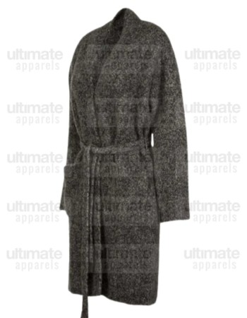 The Undoing Nicole Kidman (Grace Fraser) Grey Wool Cardigan