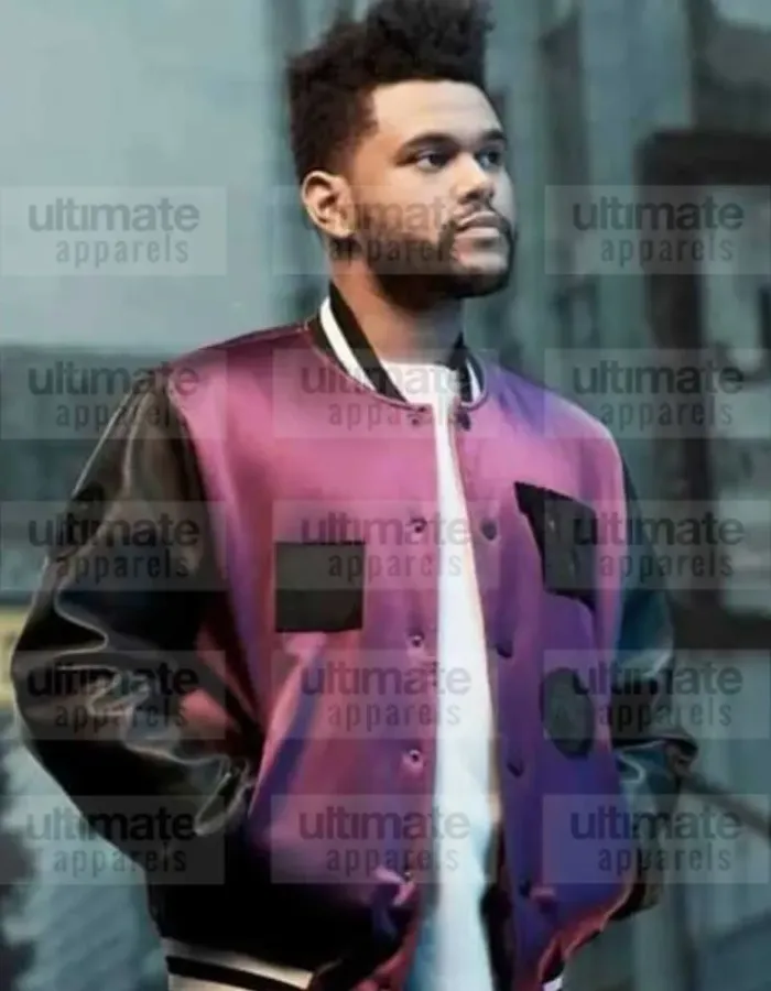 The Weekend H&M Purple Bomber Jacket The Weekend H&M Purple Bomber Jacket