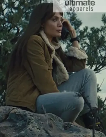 Those Who Wish Me Dead Angelina Jolie (Hannah) Cotton Jacket