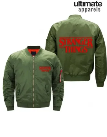 Stranger Things S04 Men's Cotton Bomber Jacket