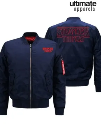 Stranger Things S04 Men's Cotton Bomber Jacket
