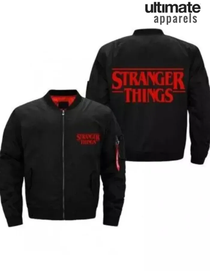 Stranger Things S04 Men's Cotton Bomber Jacket
