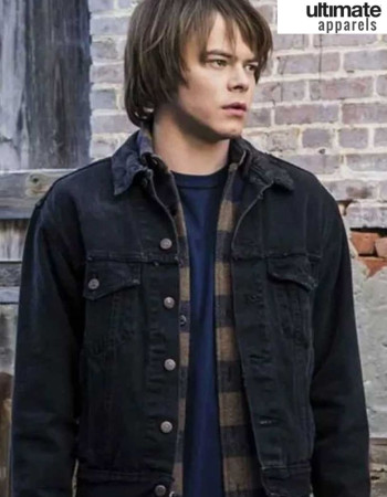 Stranger Things Charlie Heaton (Jonathan Byers) Cotton jacket