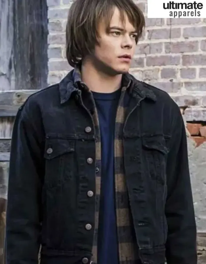Stranger Things Charlie Heaton (Jonathan Byers) Cotton jacket