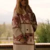 Yellowstone S05 Kelly Reilly (Beth Dutton) Pink Wool Coat Yellowstone S05 Kelly Reilly (Beth Dutton) Pink Wool Coat