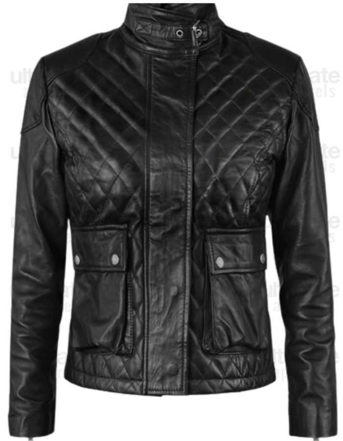 Edge of Tomorrow Emily Blunt (Rita) Leather Jacket