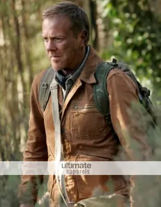 24 Redemption Film Jack Bauer Brown Soft Leather Jacket 24 Redemption Film Jack Bauer Brown Soft Leather Jacket