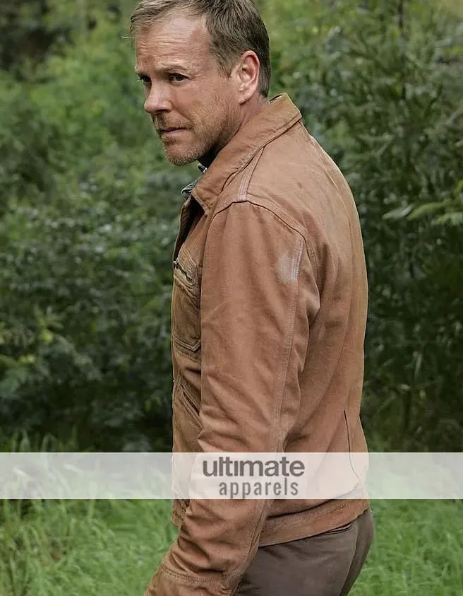 24 Redemption Film Jack Bauer Brown Soft Leather Jacket 24 Redemption Film Jack Bauer Brown Soft Leather Jacket
