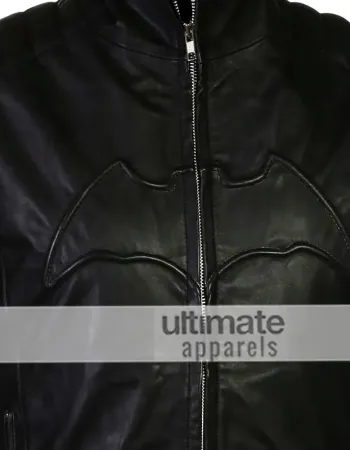Batman Begins Christian Bale Bruce Wayne Black Jacket